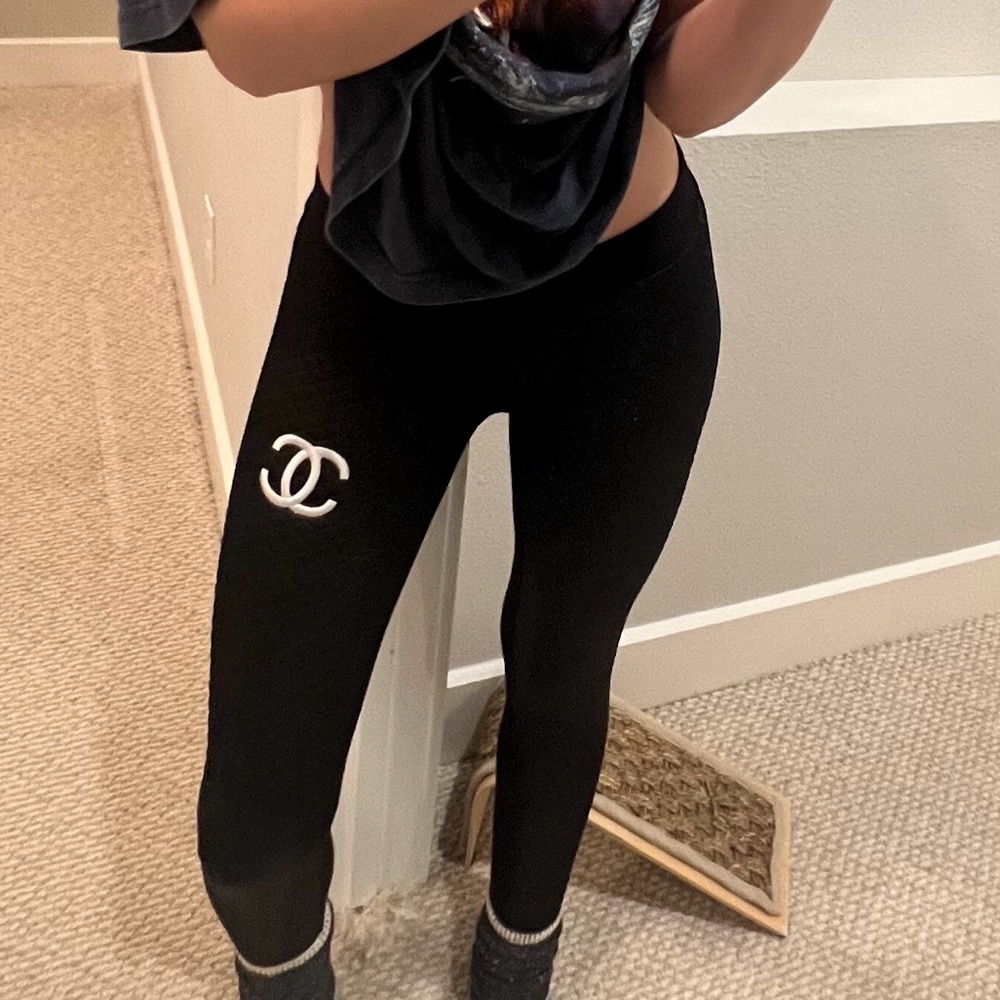 Chanel logo Pants
